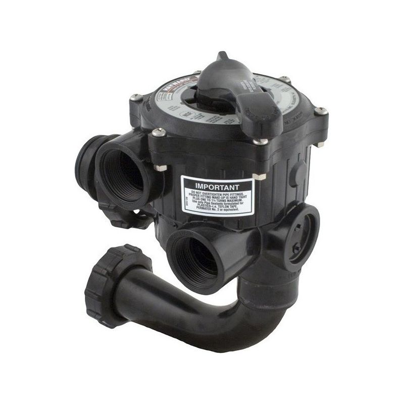 Hayward – Vanne papillon 2 – Raccord 2 – 6 positions pour filtration, lavage, vidange – SP0715X62E - Image 3
