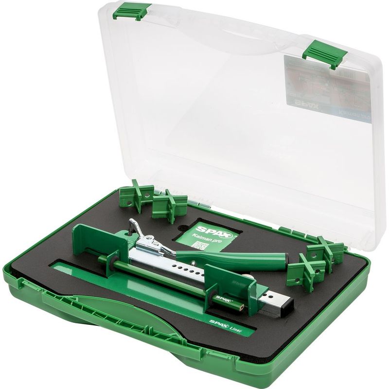 Redresseur de lame Spax Kaiman pro – Masterset pour redressement facile – 4 espaceurs pour joints 4-7 mm – Construction terrasse bois - Image 8