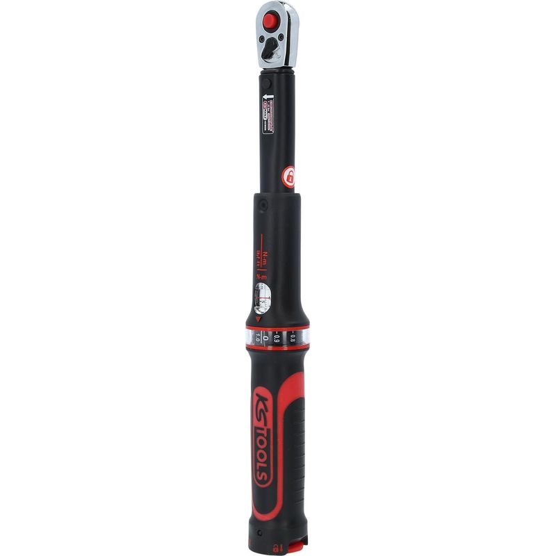 KS Tools - Clé dynamométrique avec inverseur 1/4" - 5-25 Nm - 516.1512 - Image 8
