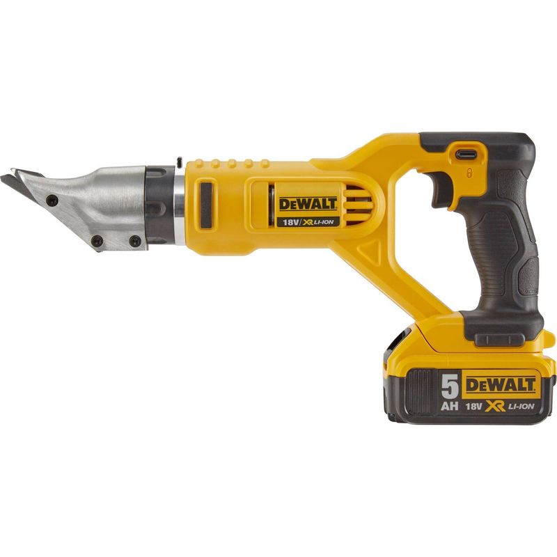 Dewalt – Cisaille à tôle sans fil 18V – Technologie XR Li-Ion – Capacité de coupe métal 1.3 mm – Vitesse 0-2450 H/min – Poids 1.8 kg - Image 2