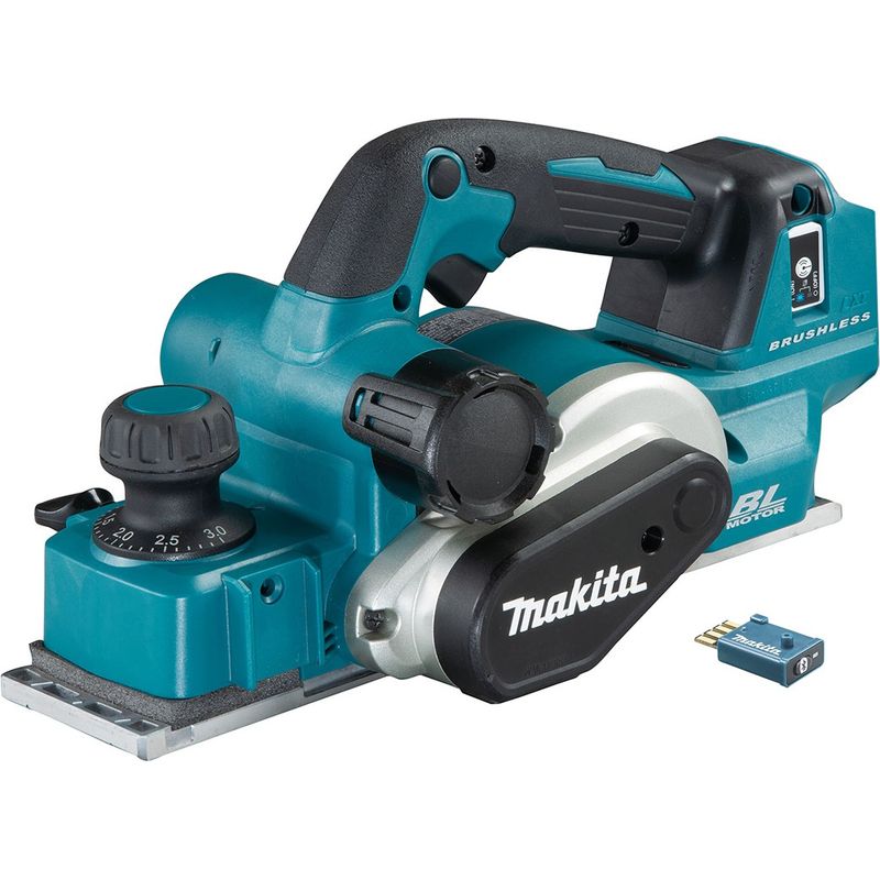 Makita – Rabot électrique 18V DKP181ZU – Moteur Brushless – Largeur de rabotage 82 mm – Profondeur max. 3 mm – Compatible AWS - Image 6