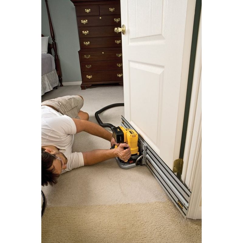 Dewalt – Rail de guidage 1.5 m DWS5022 – Accessoire pour scie sur table – Adaptation pour scie plongeante – Pour bois dur et teck - Image 5