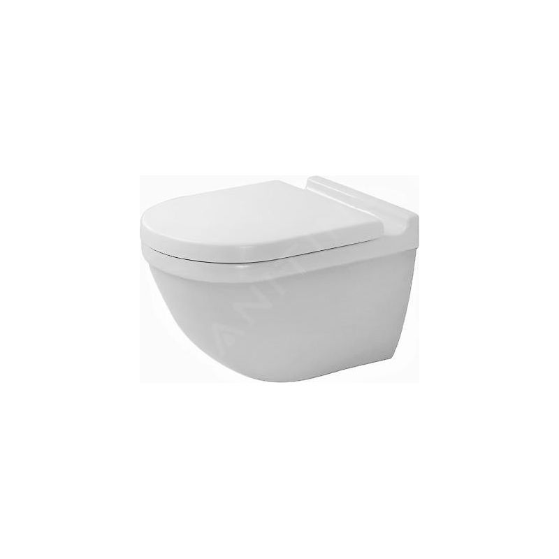 WC suspendu Duravit Starck 3 540mm WC à évacuation verticale