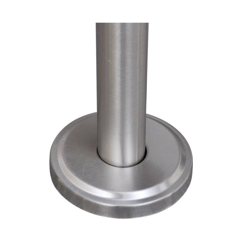 vidaXL Support en acier inoxydable pour double boîte aux lettres - Image 2