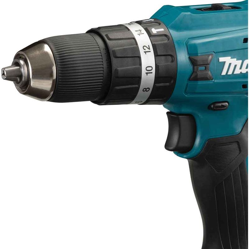 Makita – Perceuse à percussion sans fil 18V – 2 batteries 2Ah – Couple 42Nm – Mandrin autoserrant 13mm – Pour acier et maçonnerie Adapter - Image 3
