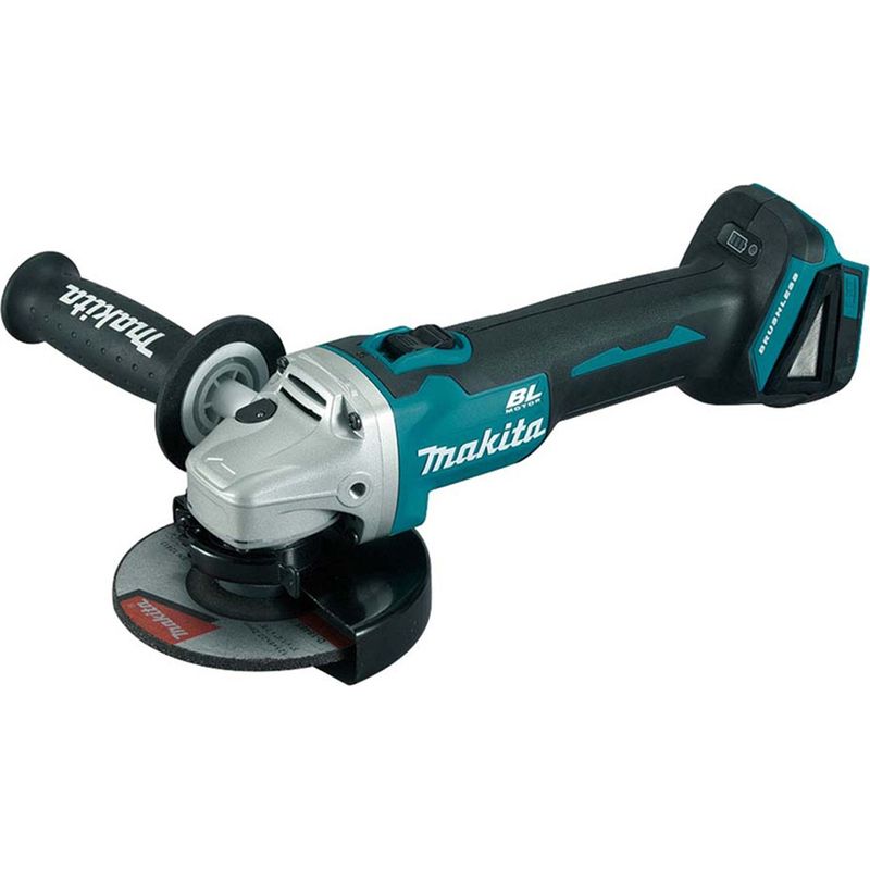 Makita – Pack de 2 outils électroportatifs 18V – Perceuse-visseuse DHP484 avec moteur Brushless – Meuleuse DGA506 avec frein électrique Adapter - Image 6