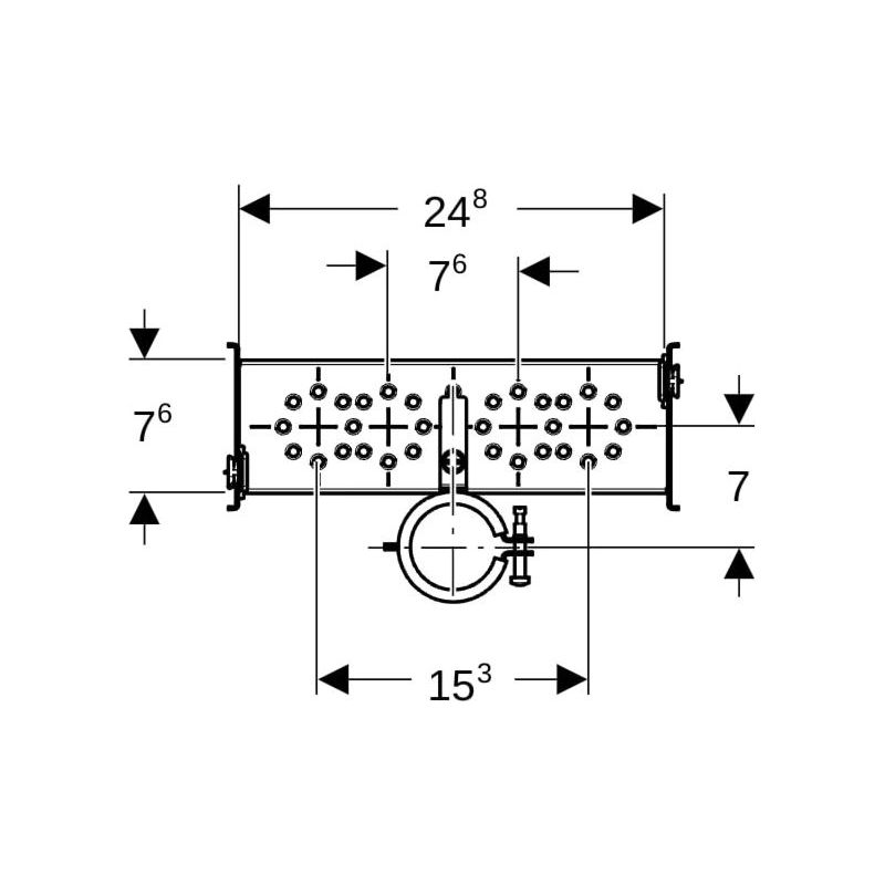 Geberit 461430001 Ensemble GIS WT pour robinet autoportant - Image 3
