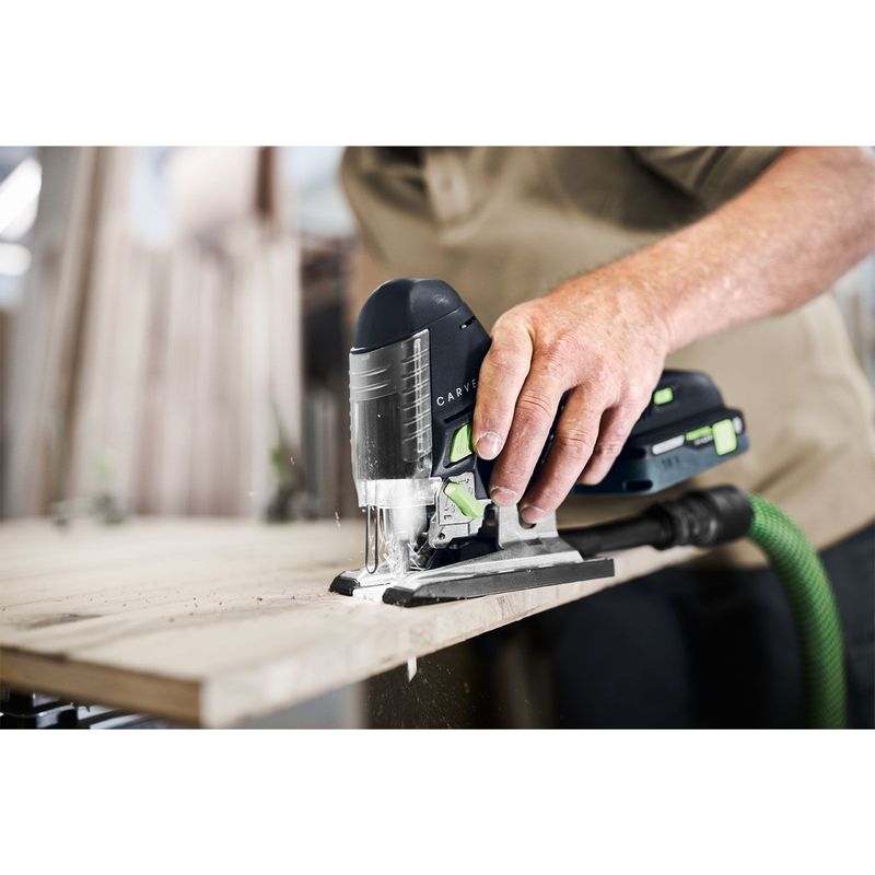 Festool – Scie sauteuse sans fil 18V 4Ah – Moteur EC-TEC 3800 courses/min – Profondeur de coupe 120mm – 576525 - Image 5
