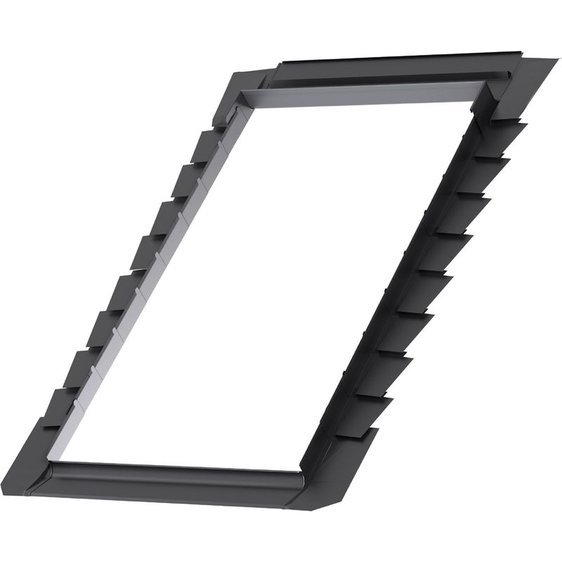 Velux – Raccord pour petites tuiles plates – Aluminium étanche – Dimensions 55 x 78 cm – Pour pentes de toit 25° à 90° - Image 2