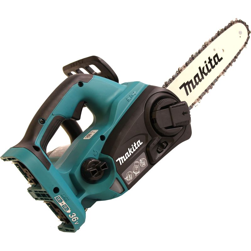Makita – Tronçonneuse à batterie 36V – Vitesse de chaîne 8,3 m/s – Idéale pour élagage professionnel – Compatible avec batteries LXT 18V