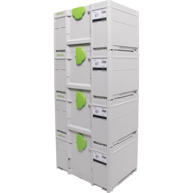 Festool – Coffret Systainer SYS3 M 237 – Malette de rangement 396 x 296 x 237 mm – Volume 21,4 l – Charge max 40 kg – Poids 1,9 kg - Image 2