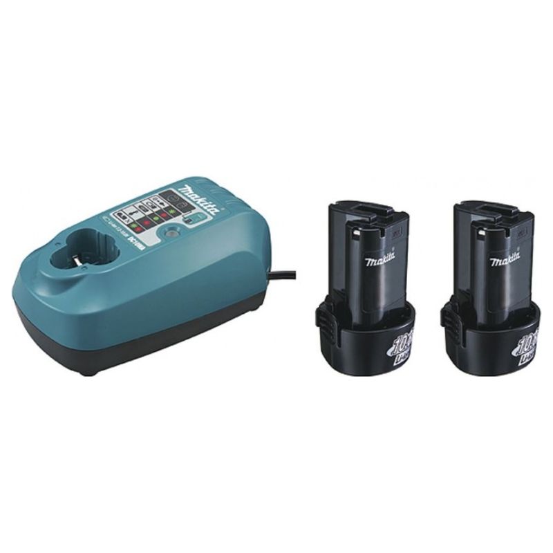 Lot outils MAKITA LCT204J (Perceuse Visseuse DF330D - Visseuse à Choc TD090D en Coffret MAK-PAC) - 10.8V - 1.3Ah Li-Ion - Image 6