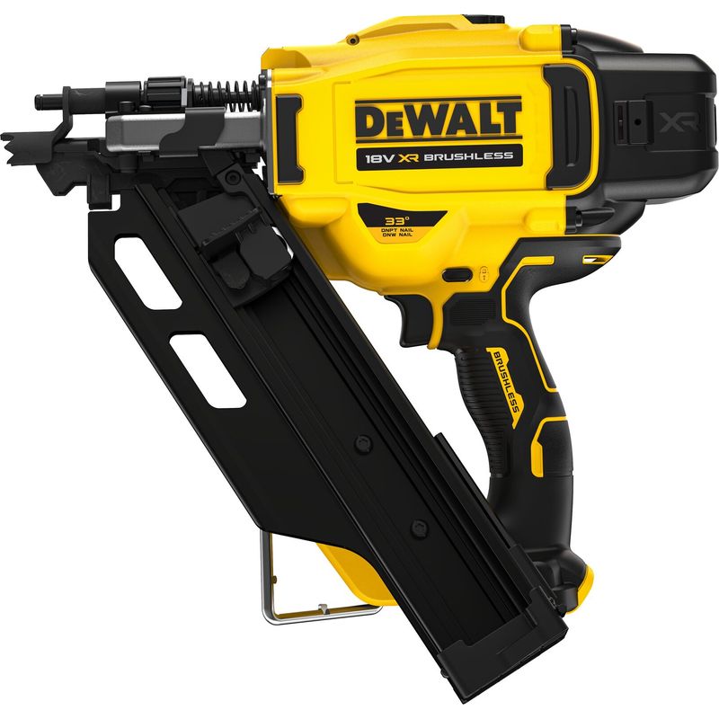 Dewalt – Cloueur sans fil 18V à déclenchement unique – Moteur sans balais – Clous à tête en D 50-90mm – Pour bois dur et teck - Image 6