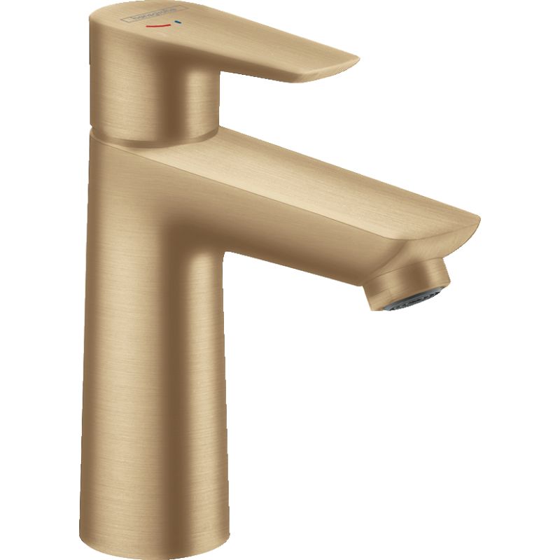 Hansgrohe – Mitigeur de lavabo CoolStart – Finition bronze brossé – Longueur du bec 112 mm – Débit 5 l/min – Cartouche céramique - Image 2