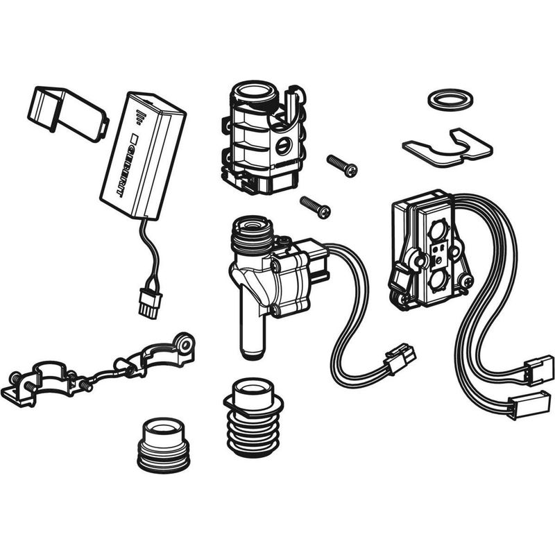 Geberit 115849001 Kit de remplacement pour commande UR Geberit - Image 2