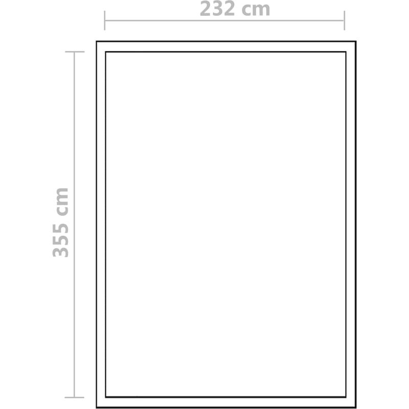 Vidaxl – Serre de jardin polycarbonate 9,025 m2 – Aluminium renforcé – Résistante aux UV et aux températures de -20 à 70 °C – Ventilation optimale - Image 3