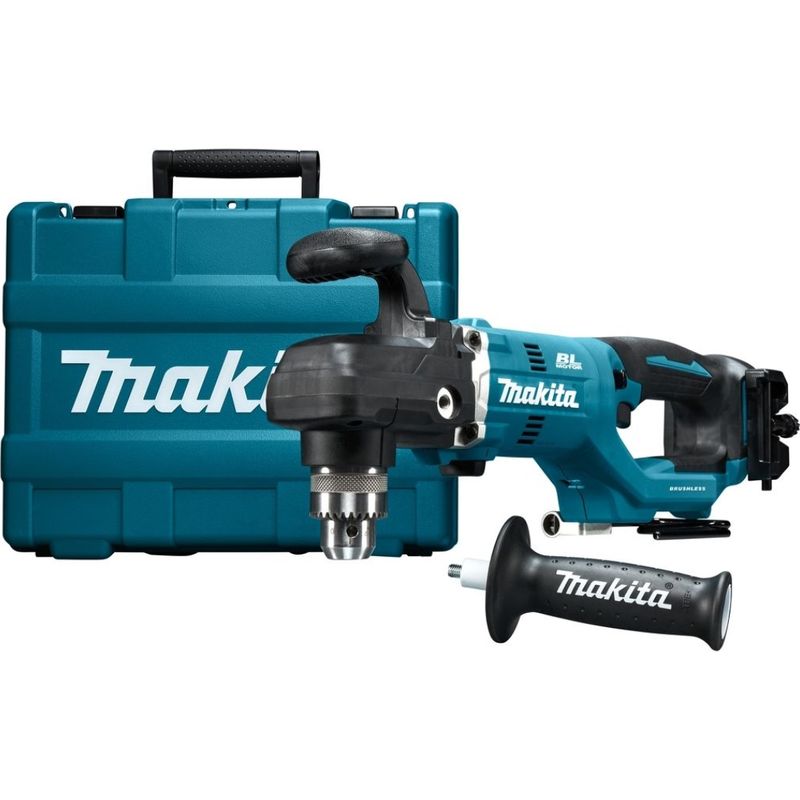 Makita – Perceuse d'angle sans fil 18V DDA450ZK – Moteur sans balais – Couple 70Nm – Technologie XPT pour environnements difficiles