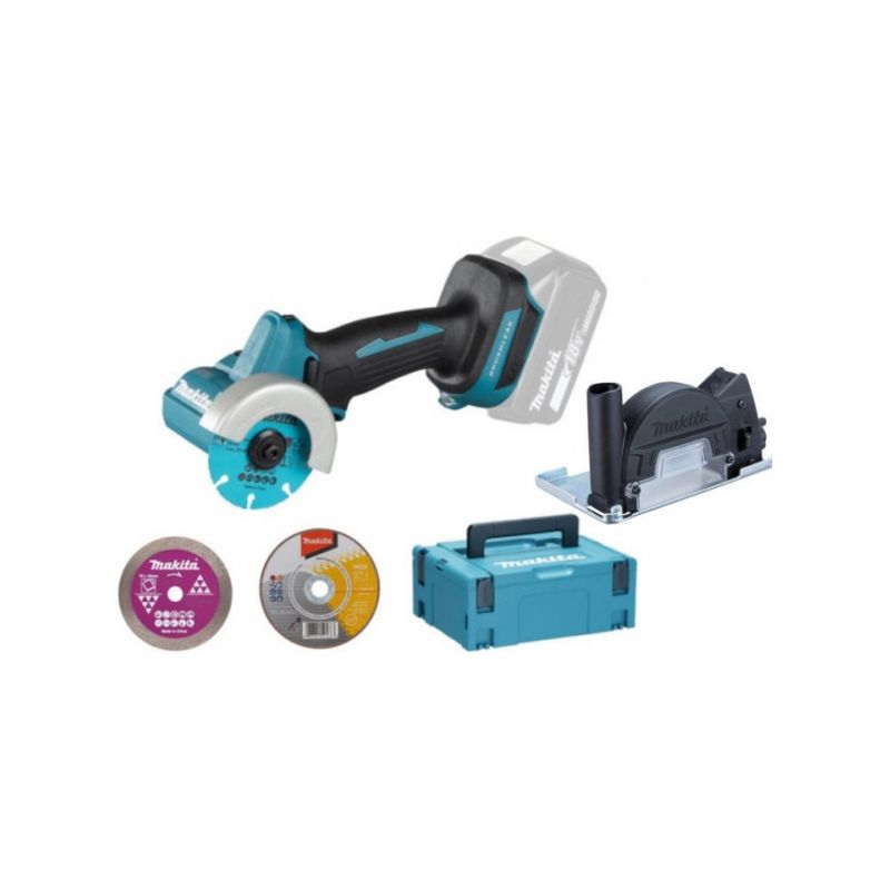 Makita – Scie à diamant 76 mm DMC300ZJ – 20 000 tr/min – Profondeur de coupe 16 mm – Technologie XPT pour conditions difficiles Outillage - Image 5