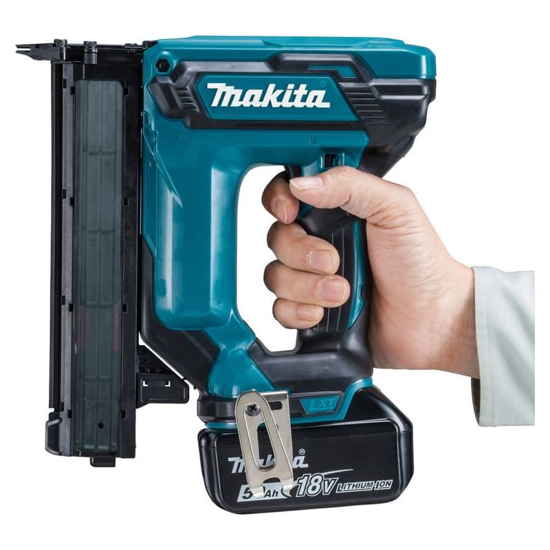 Makita – Cloueuse 18V DFN350ZJ – Technologie XPT pour environnements difficiles – Longueur de clou 15-35mm – Capacité 110 clous Adapter - Image 7