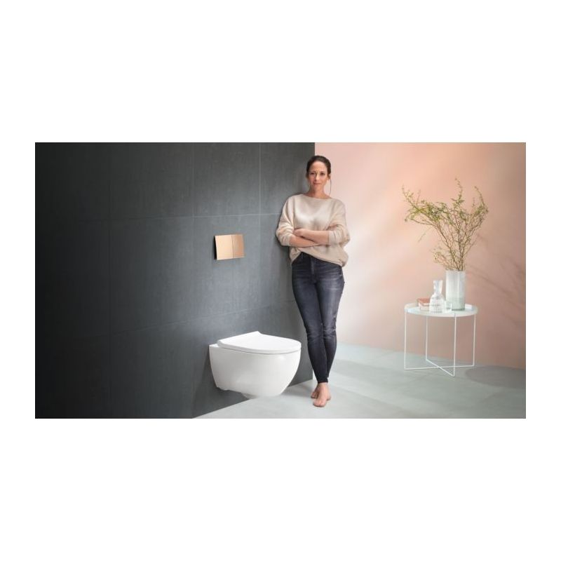 Geberit – Bâti support WC suspendu 112cm – Réservoir de chasse encastré – Raccordement d'eau à l'arrière ou en haut – Fixation insonorisée - Image 6