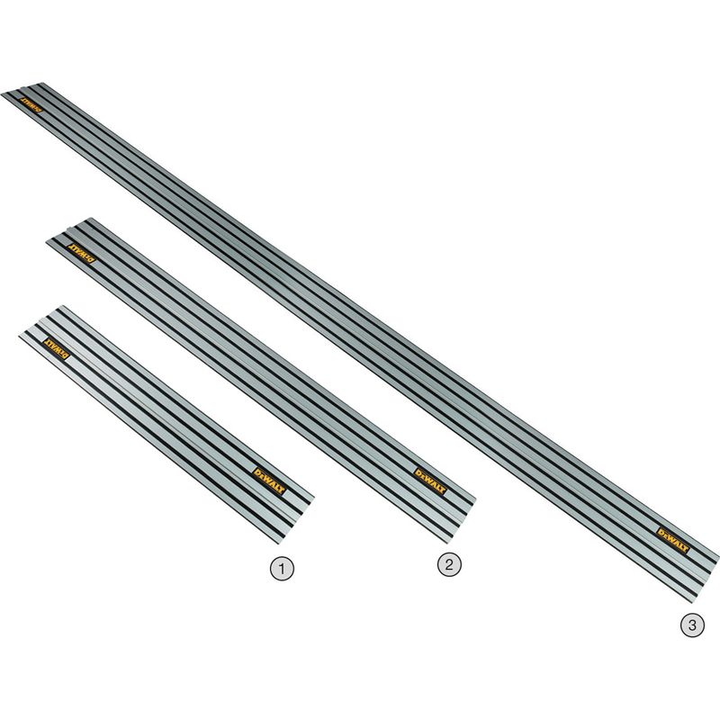 Dewalt – Rail de guidage 1.5 m DWS5022 – Accessoire pour scie sur table – Adaptation pour scie plongeante – Pour bois dur et teck - Image 7