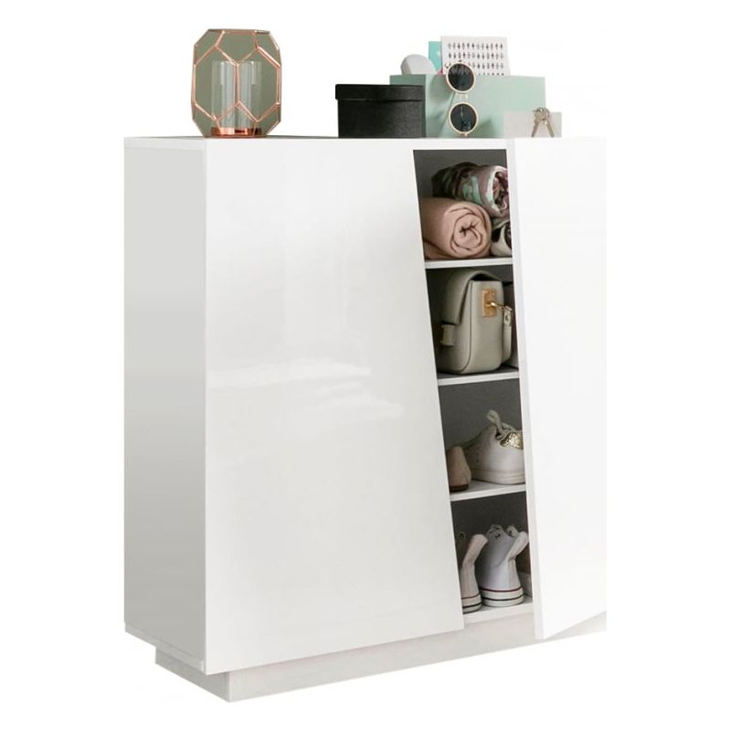 Buffet de cuisine salon 6 portes 210cm design Pillon Fabrik Acero Meuble - Image 3