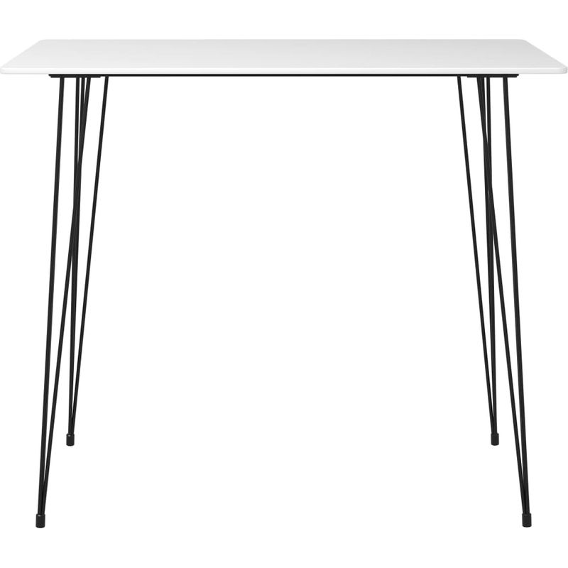vidaXL Table de bar Blanc 120x60x105 cm - Image 2