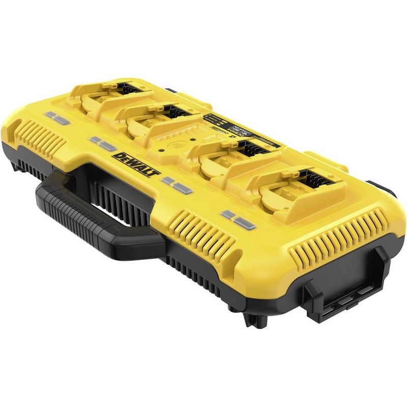 Dewalt – Chargeur rapide 4 ports DCB104 – 12V / 18V / 54V – Charge 4 batteries XR FLEXVOLT 9Ah en 75 min – Compatible TOUGHSYSTEM - Image 2