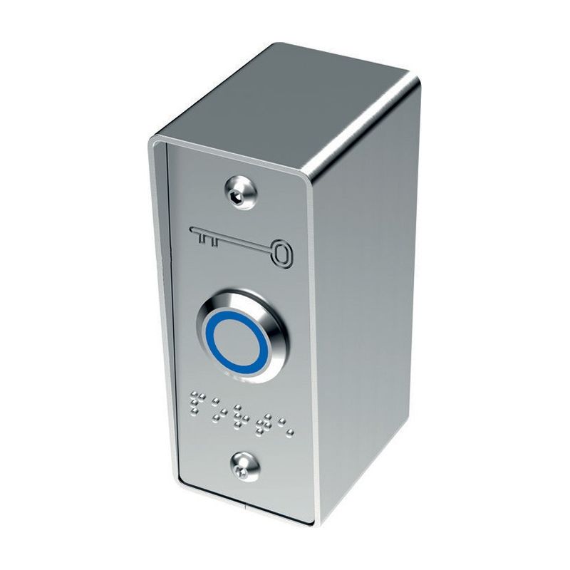 Sewosy – Bouton d'arrêt d'urgence avec plaque braille – Tension 12V DC – Pouvoir de coupure 250V AC – IP65 pour environnements humides - Image 3