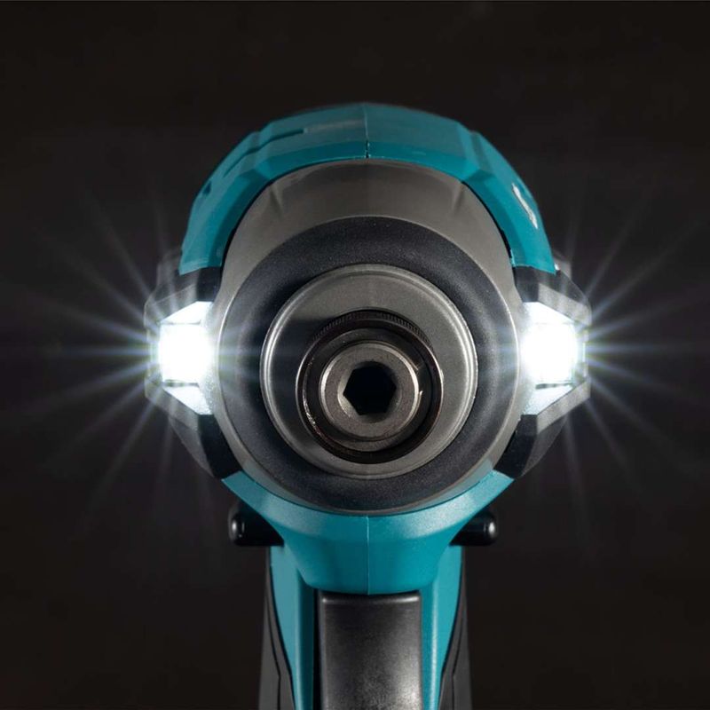 Makita – Clé à chocs 40V – Moteur BL – Couple max 210Nm – Mode anti-serrage T-MODE – Technologie XPT pour usage pro Plate - Image 2