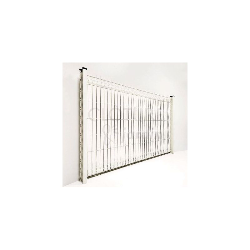 Cloture & Jardin – Kit d'occultation PVC à tresser blanc 10M – Brise vue 0,63m – Compatible panneaux rigides – Installation simple sans outil - Image 3